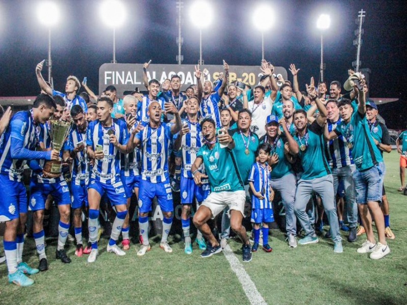 CSA vence o CRB e conquista o bicampeoanto do Alagoano sub-20