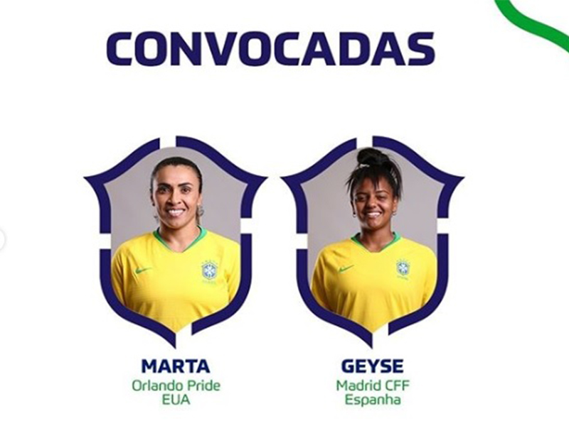 Alagoanas Marta e Geyse são convocadas para o Torneio da França