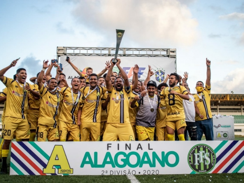 Aliança goleia o FF Sport e é campeão da Segunda Divisão 
