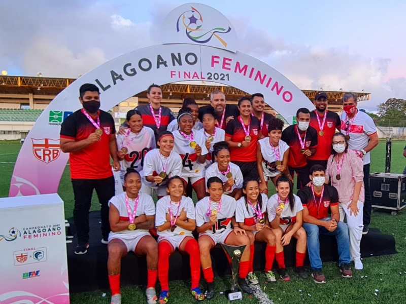 CRB vence o Acauã e é campeão do Alagoano Feminino 