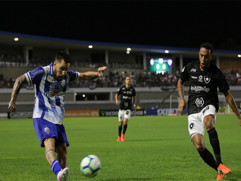 De virada, CSA é derrotado para o Botafogo por 2 a 1 no Rei Pelé