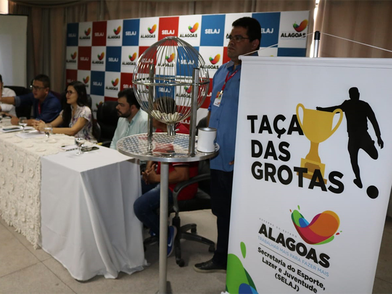 Definidos os confrontos da primeira fase da Taça das Grotas 2019